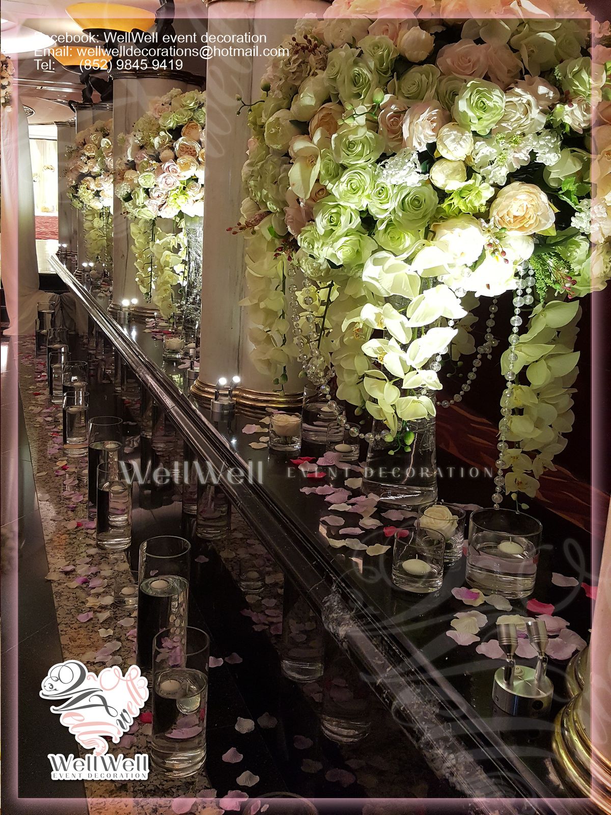  君悅酒店 / Grand Hyatt Hong Kong 婚禮佈置 / Wedding decoration