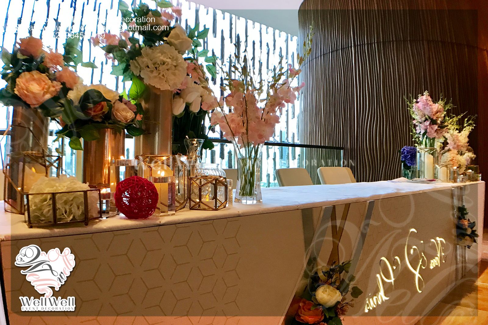  香港W酒店 / W Hong Kong (W Hotel) 婚禮佈置 / Wedding decoration