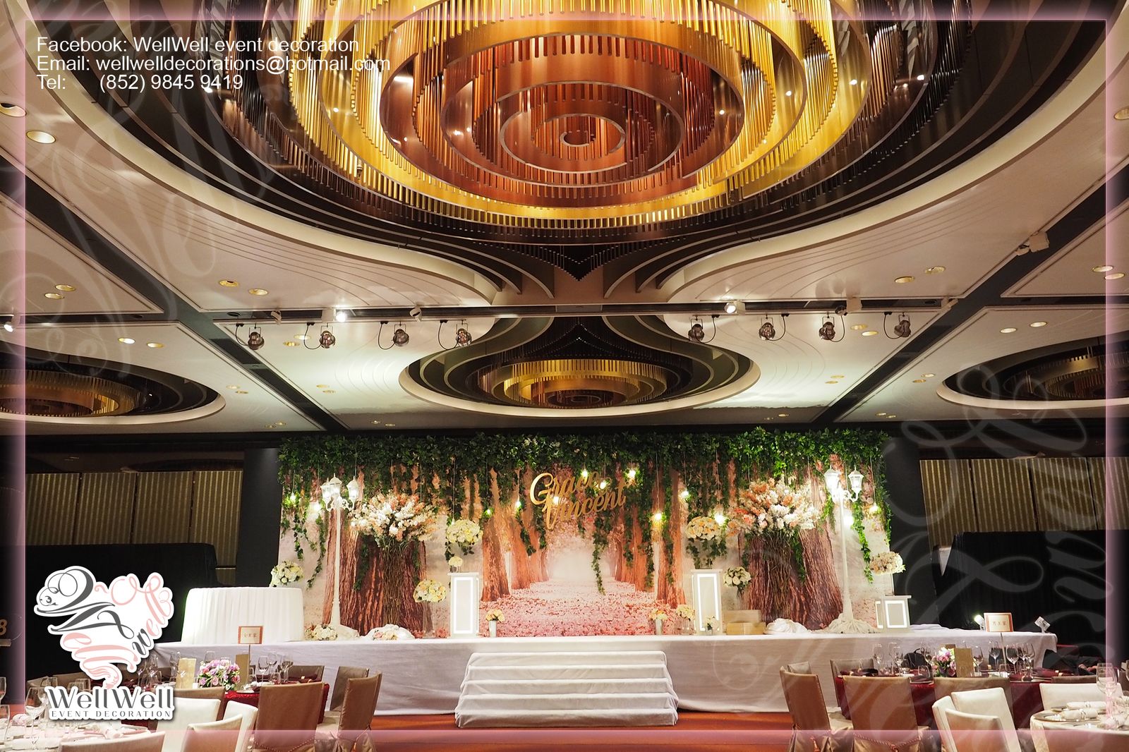 洲際酒店 / Intercontinental Hong Kong 婚禮佈置 / Wedding decoration