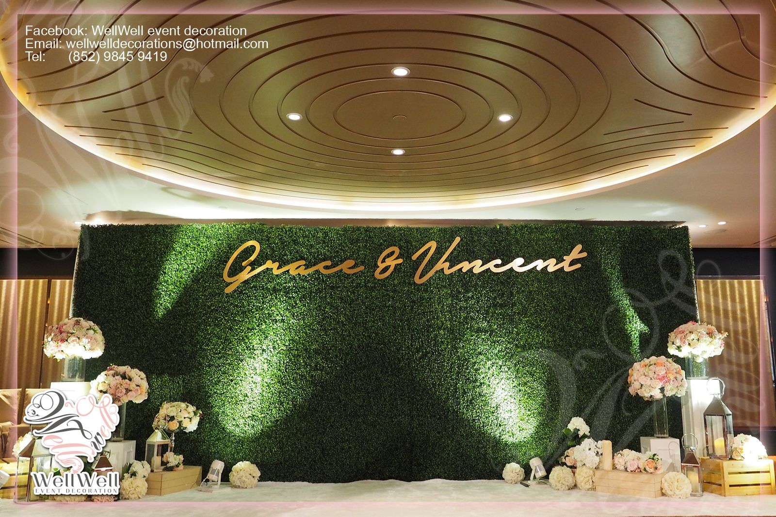  洲際酒店 / Intercontinental Hong Kong 婚禮佈置 / Wedding decoration